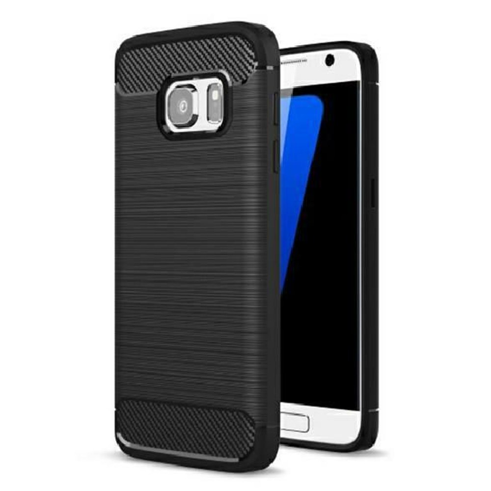 Pouzdro Carbon Huawei P40 LITE E black