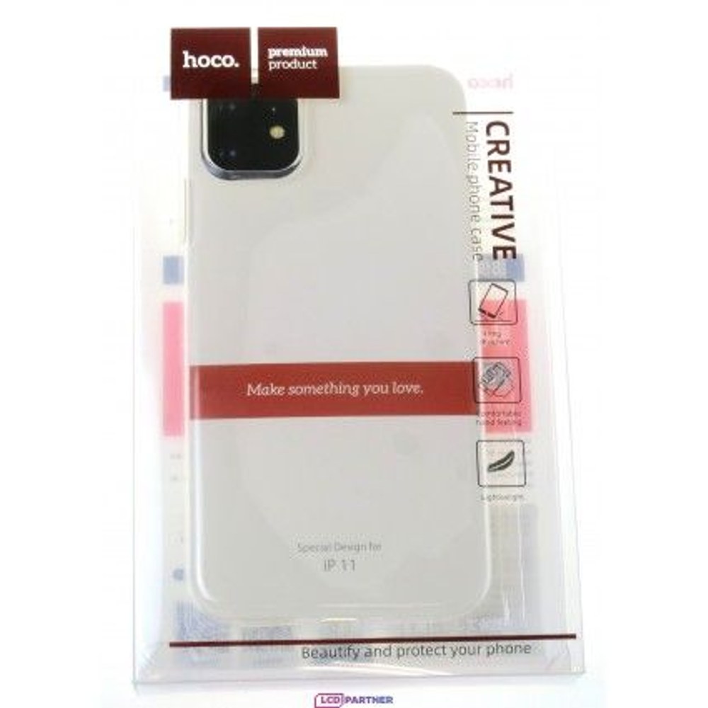 Hoco. Apple iPhone 11 Cover light series clear