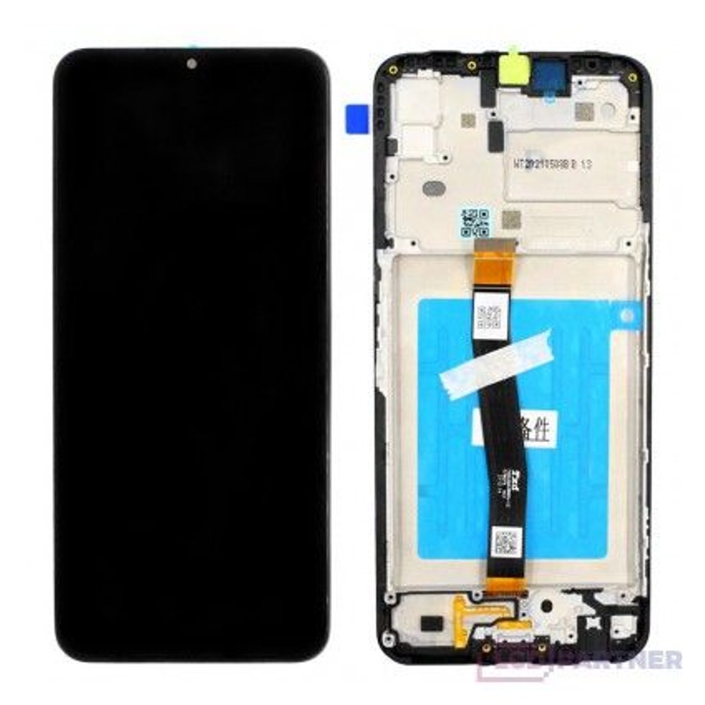 Samsung Galaxy A22 5G (SM-A226) LCD + dotyková deska + přední kryt black
