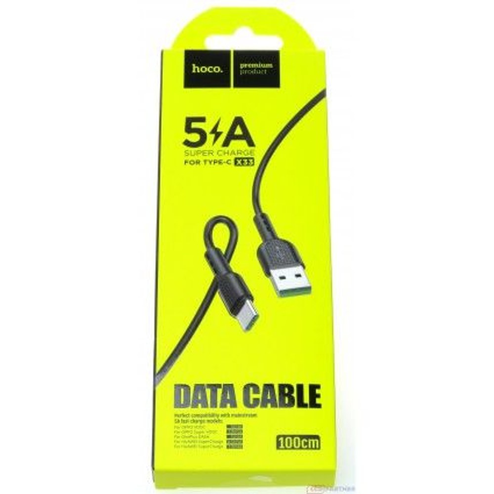 Hoco. Nabíjecí kabel X33 typ-c 1m black