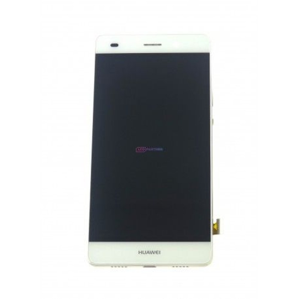 Huawei P8 Lite lcd displej + dotyková deska + přední kryt bílý