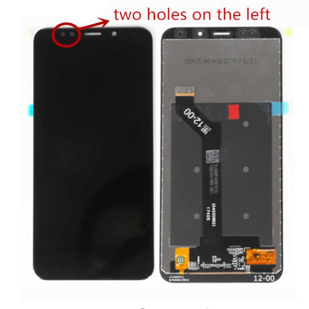 Lcd displej Xiaomi Redmi 5 plus + dotyková deska černá