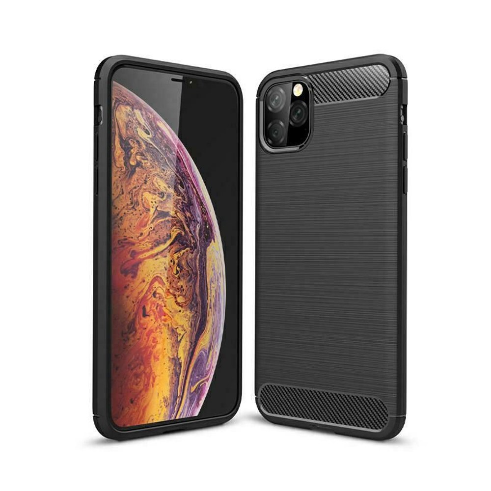 Pouzdro Carbon REALME C21 černá