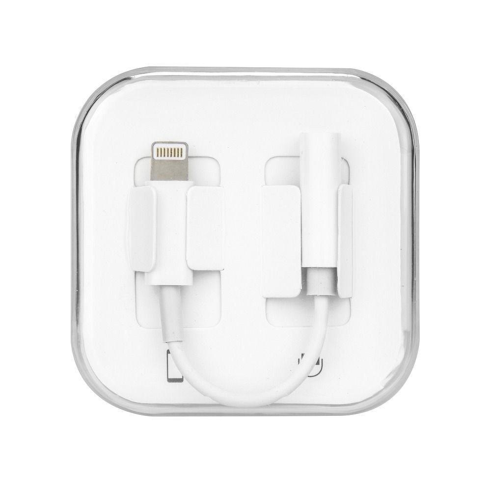 Adaptér HF/audio pro iPhone Lightning 8-pin do Jack 3,5 mm v BOXu (samice)