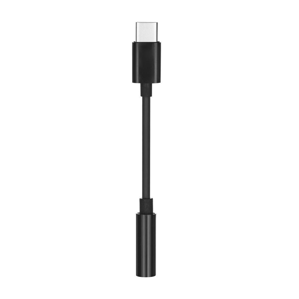 Adaptér HF/audio typu C na Jack 3,5 mm black