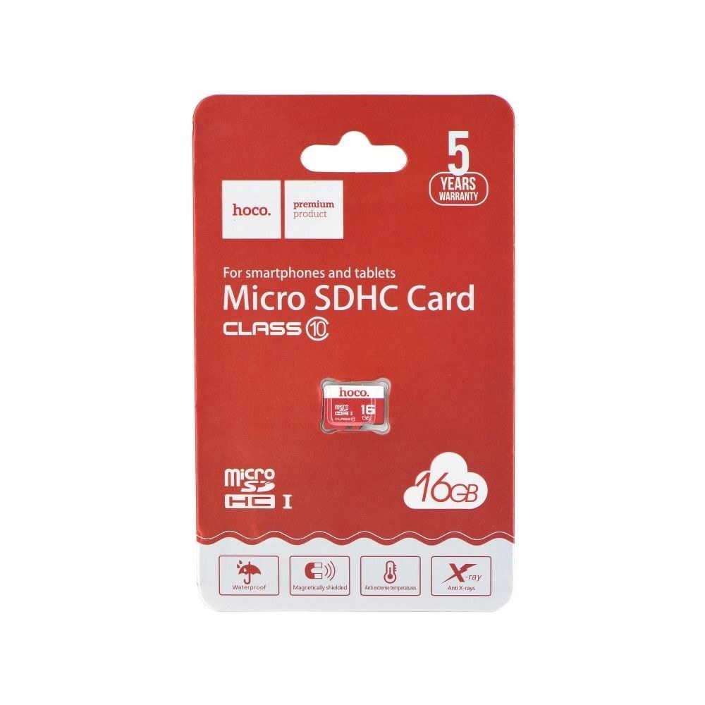 Paměťová karta HOCO microSD TF High Speed Memory 16GB Class 10