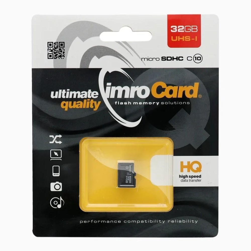 Paměťová karta Imro microSD 32GB / Class 10 UHS