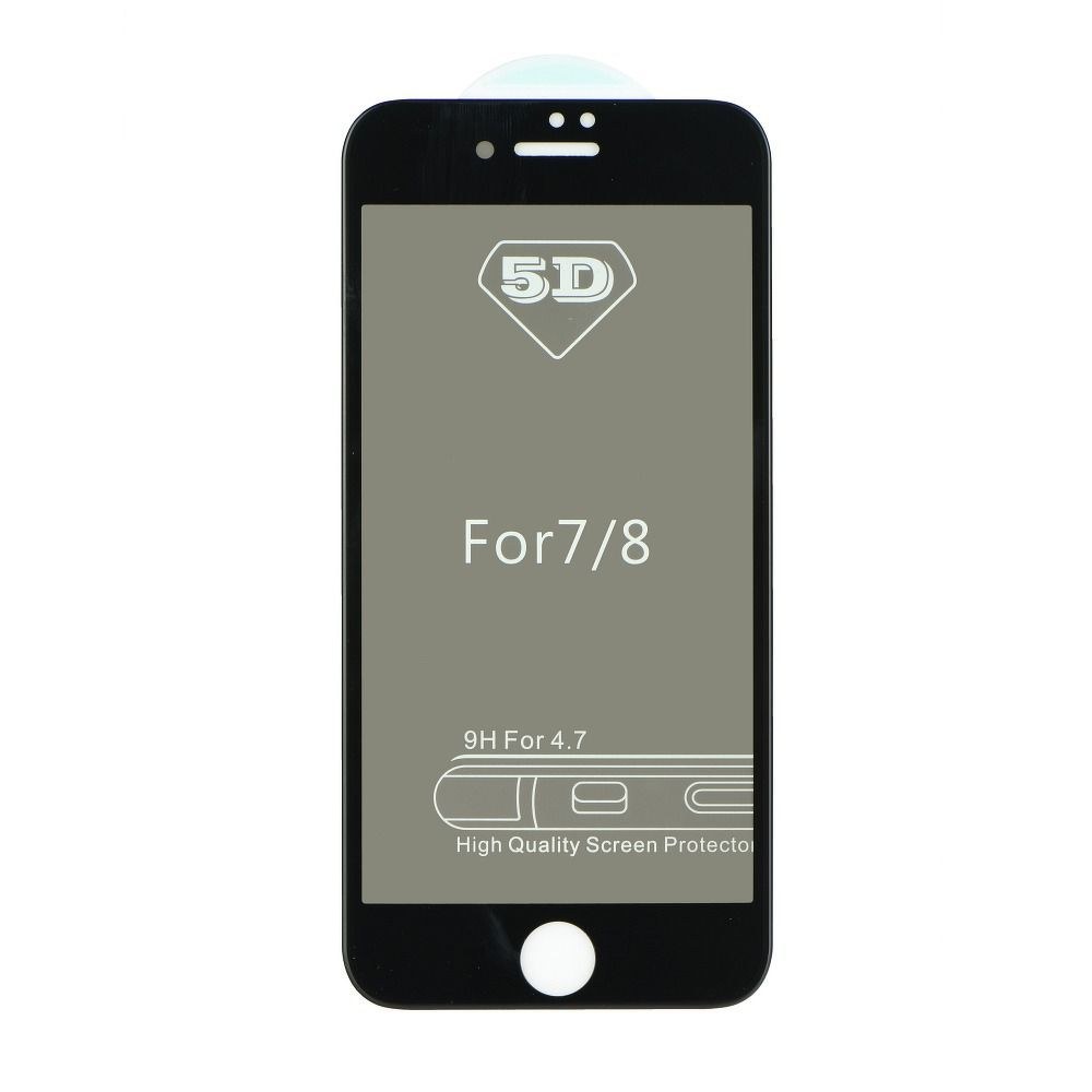 5D Full Glue Tempered Glass – pro Iphone X / XS / 11 Pro (Privacy) černé