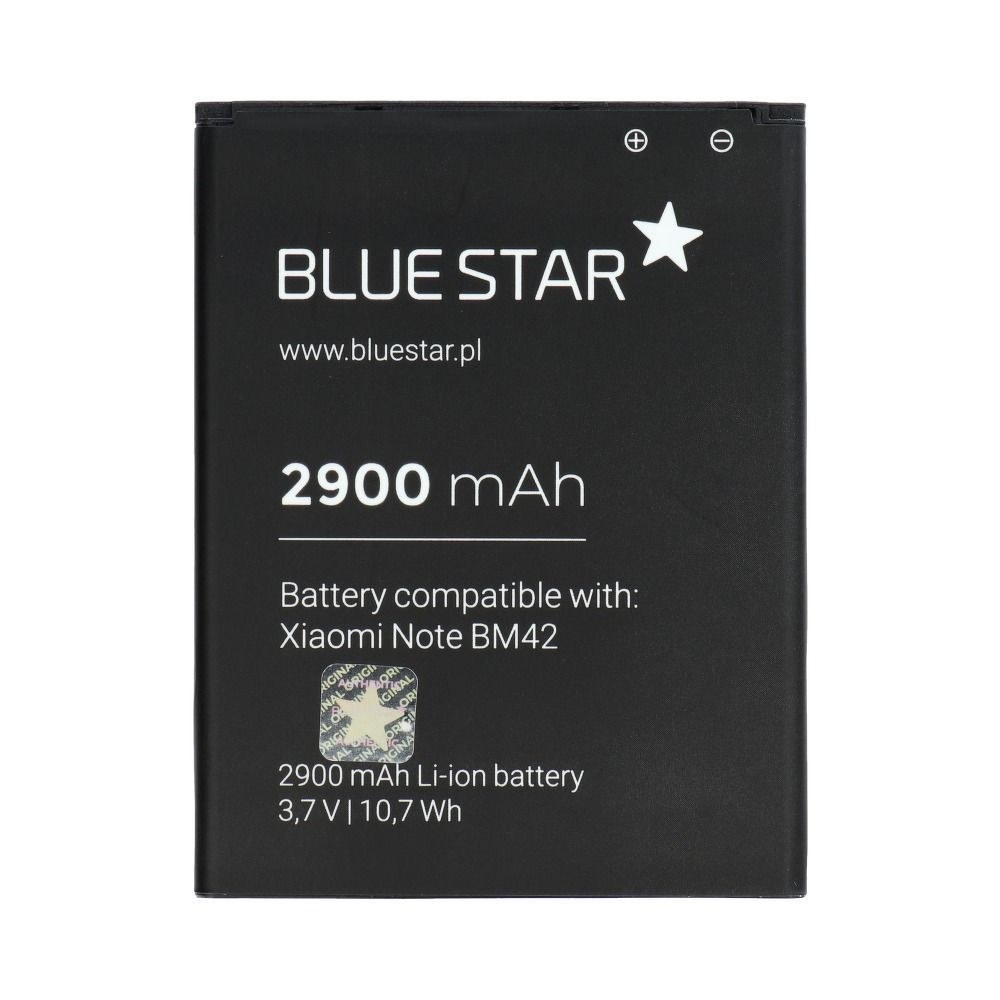 Baterie pro Xiaomi Mi Note (BM42) 2900 mAh Li-Ion Blue Star