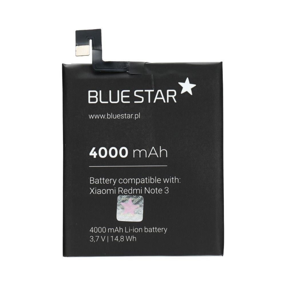 Baterie pro Xiaomi Redmi Note 3 (BM46) 4000 mAh Li-Ion Blue Star