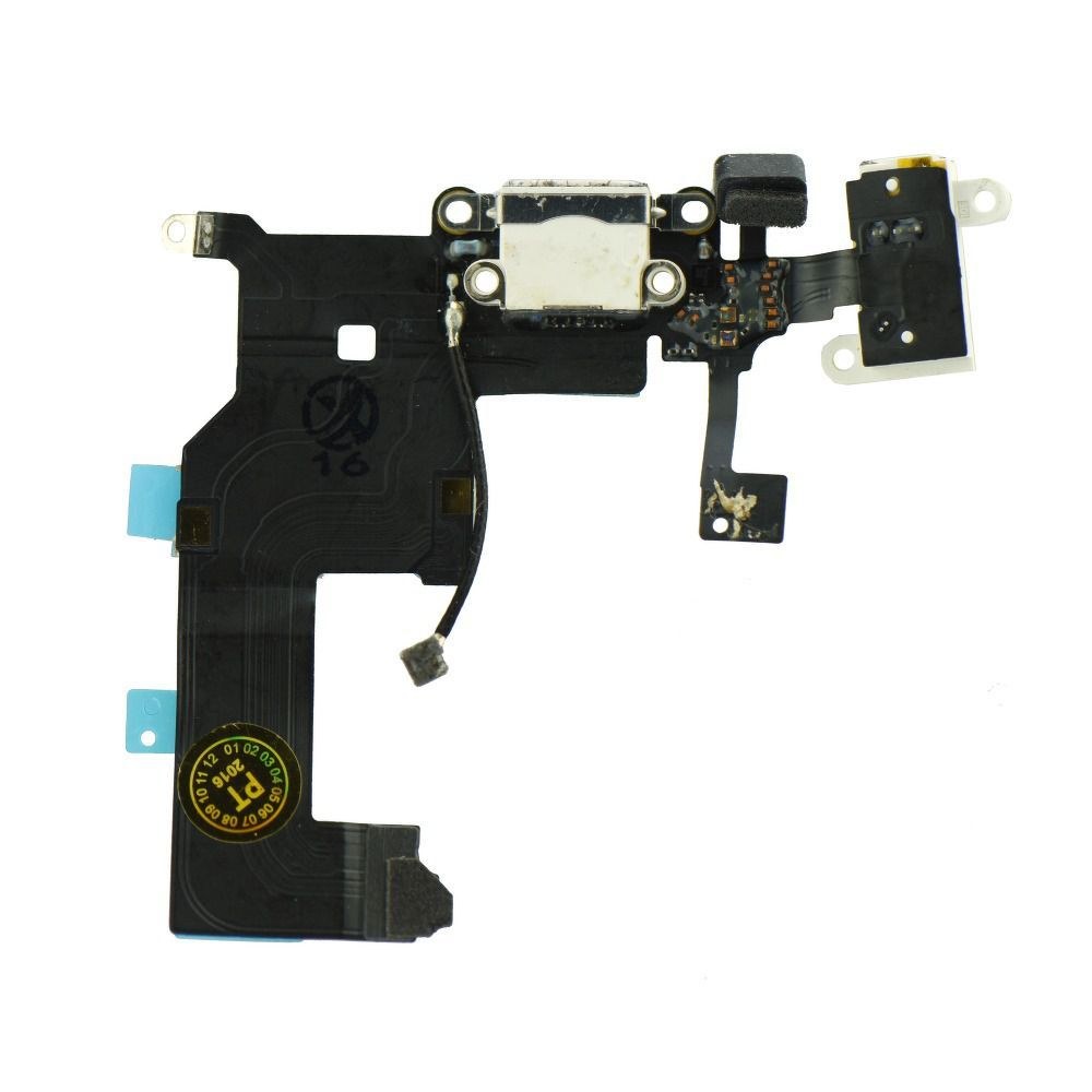 Dock Connector Flex Kabel pro IPHONE 5 bílý
