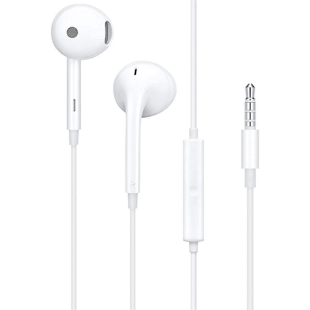 Originální Stereo Headset OPPO MH156 white bulk