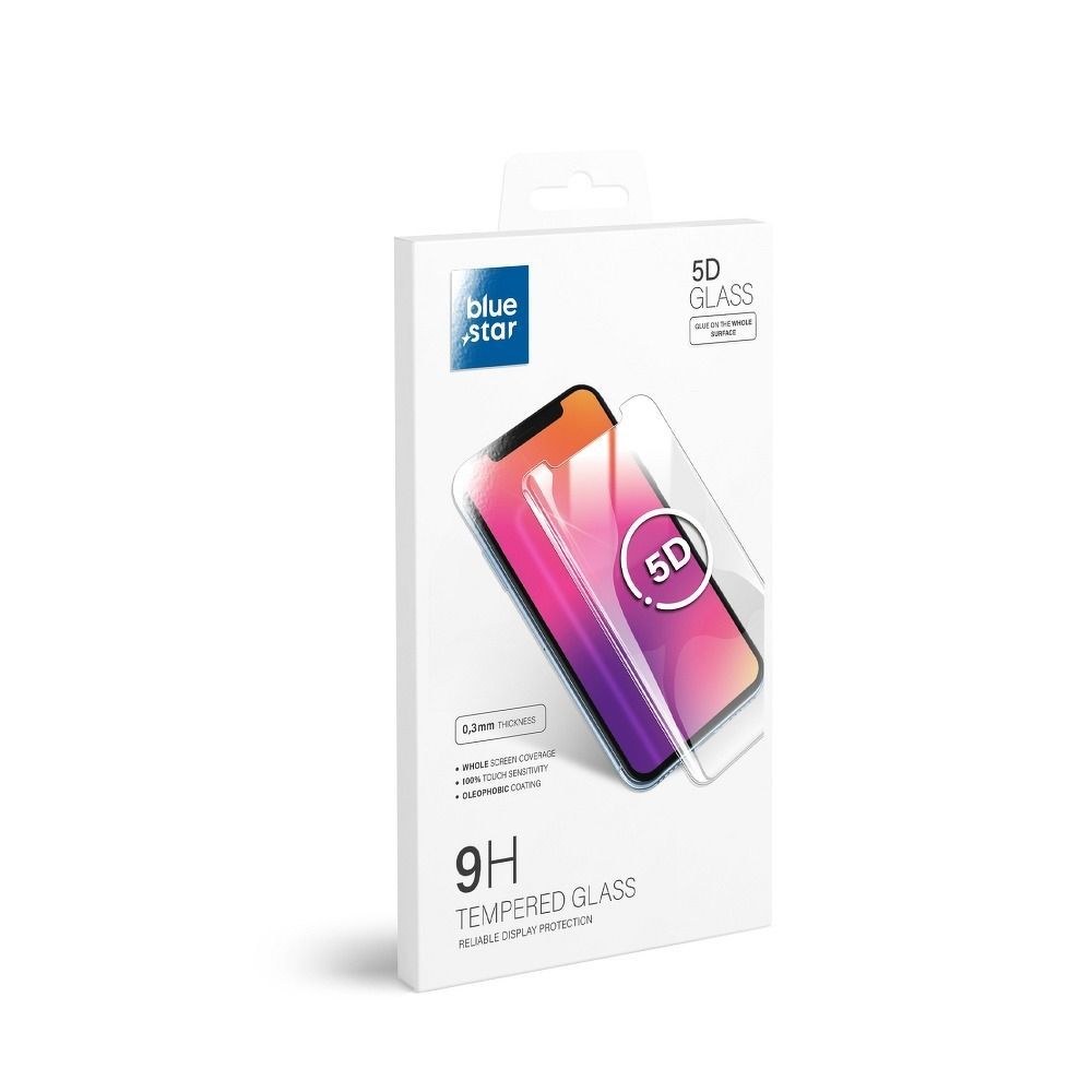 Tvrzené sklo Blue Star - apple iPhone 12 Pro Max 6,7" 5D Full Cover black