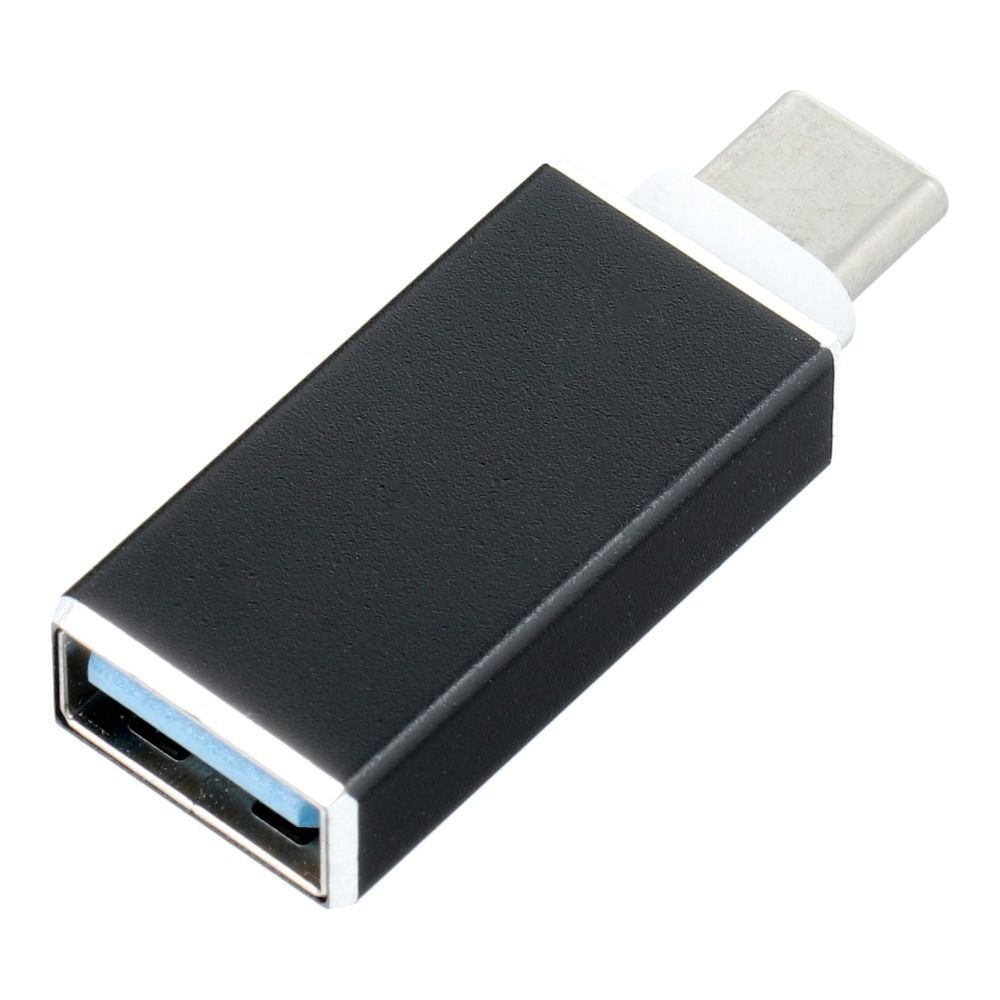 Adaptér OTG USB A na USB Typ C 3.0 black