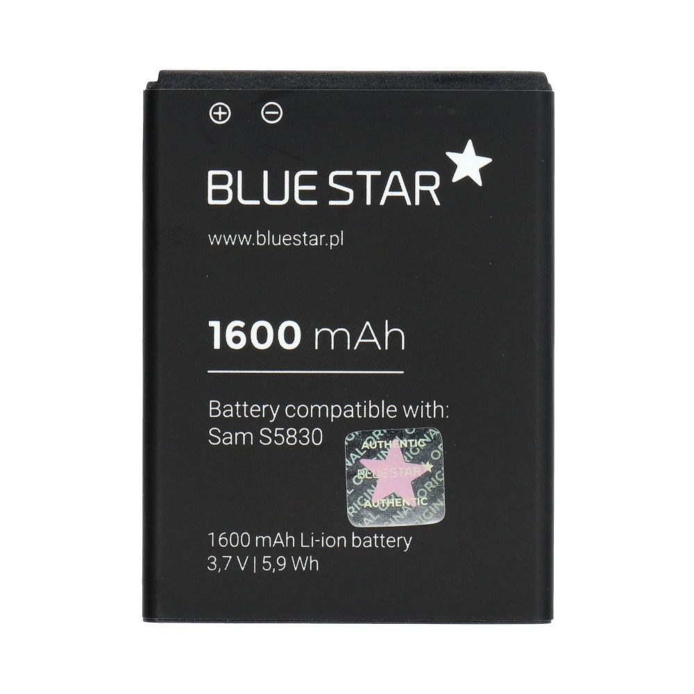 Baterie pro Samsung Galaxy Ace (S5830) / Galaxy Gio (S5670) 1600 mAh Li-Ion (BS) PREMIUM