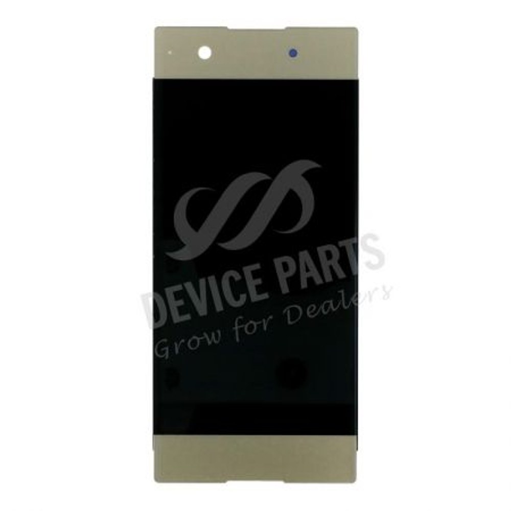 Sony Xperia XA1 G3121, XA1 Dual G3116 LCD + dotyková deska + přední kryt zlatý oem