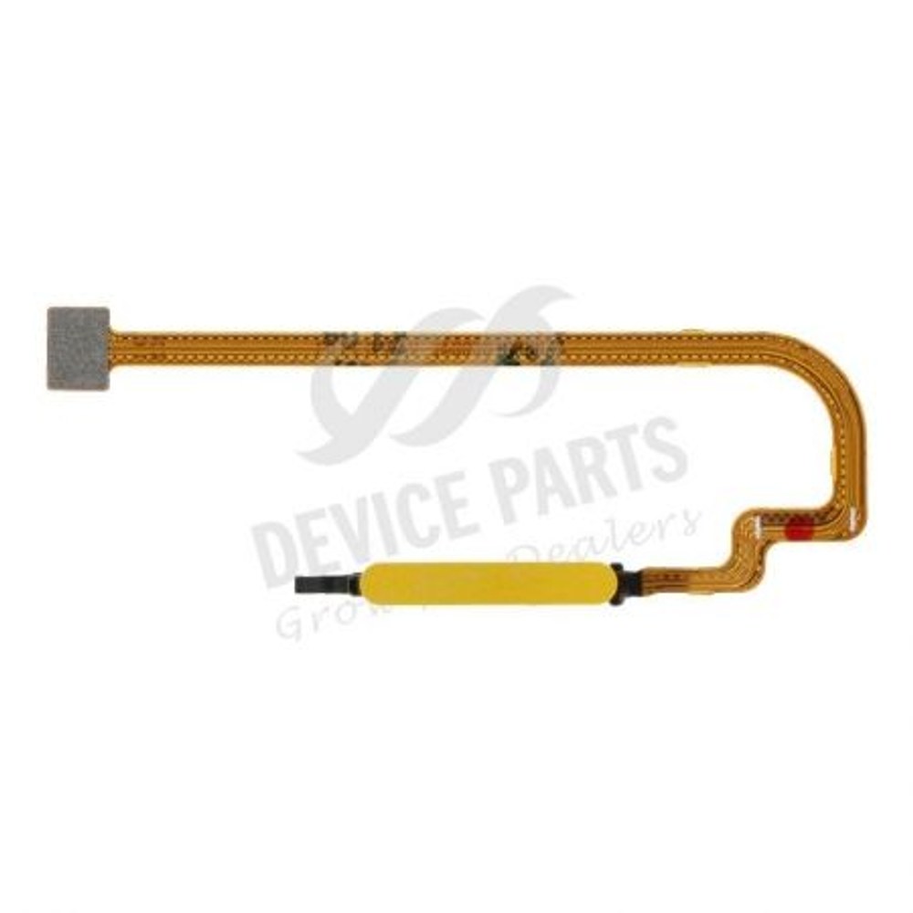 Flex kabel čtečky prstů Xiaomi Redmi 9T, Poco M3 Yellow / žlutý + senzor - originál