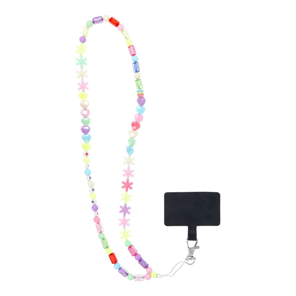 PIXIE přívěsek na telefon / délka kabelu 68cm (34cm do poutka) / na krk - hvězdičky