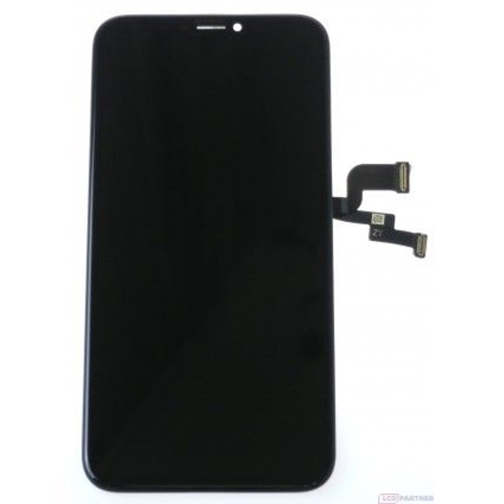 LCD Apple iPhone X + dotyková deska Black / černá Hard Oled