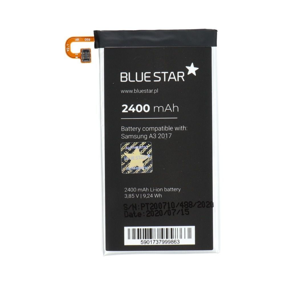 Baterie pro Samsung A3 2017 2400 mAh Li-Ion Blue Star