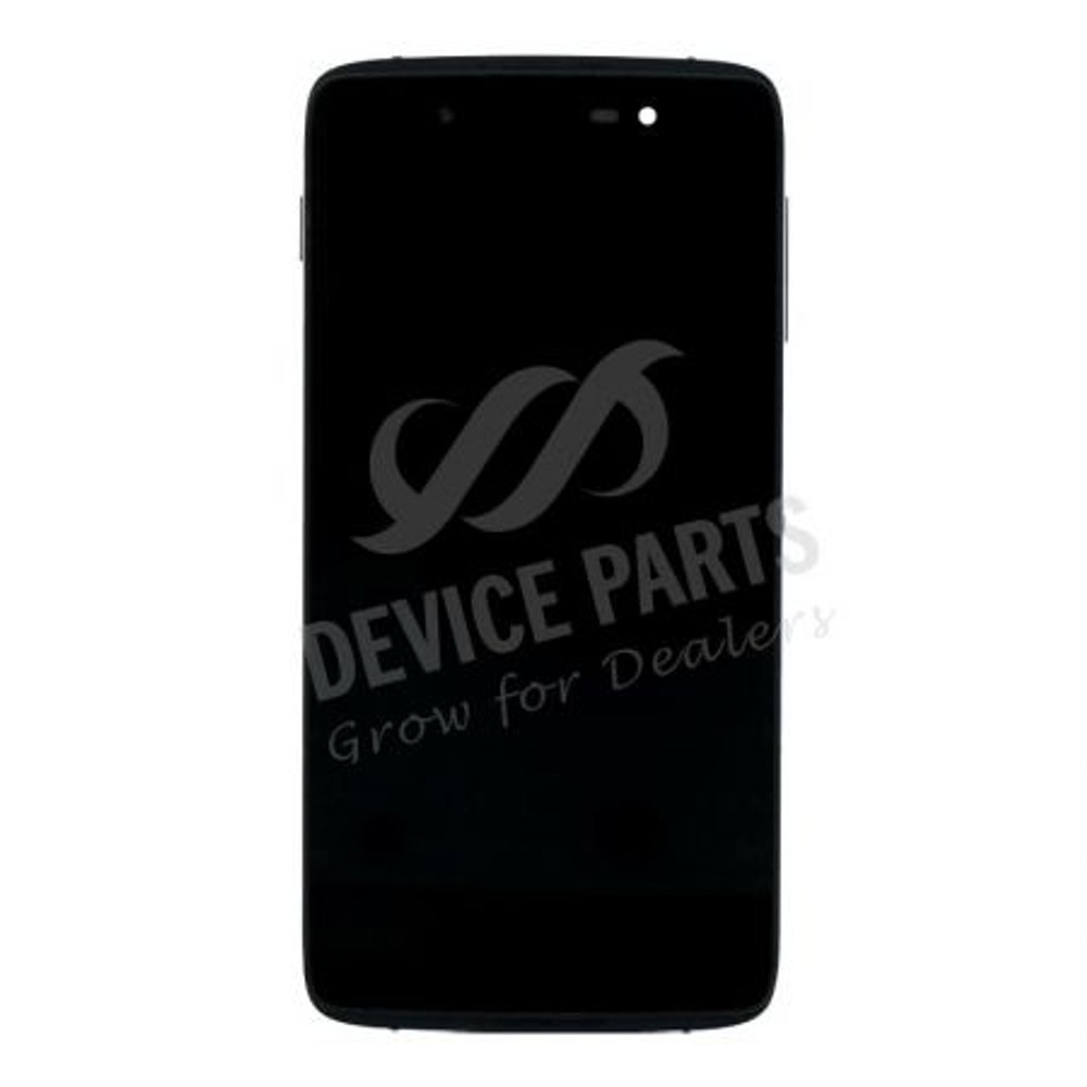 Blackberry DTEK50 - LCD Displej + Dotykové Sklo + Rám (Černá) - ori