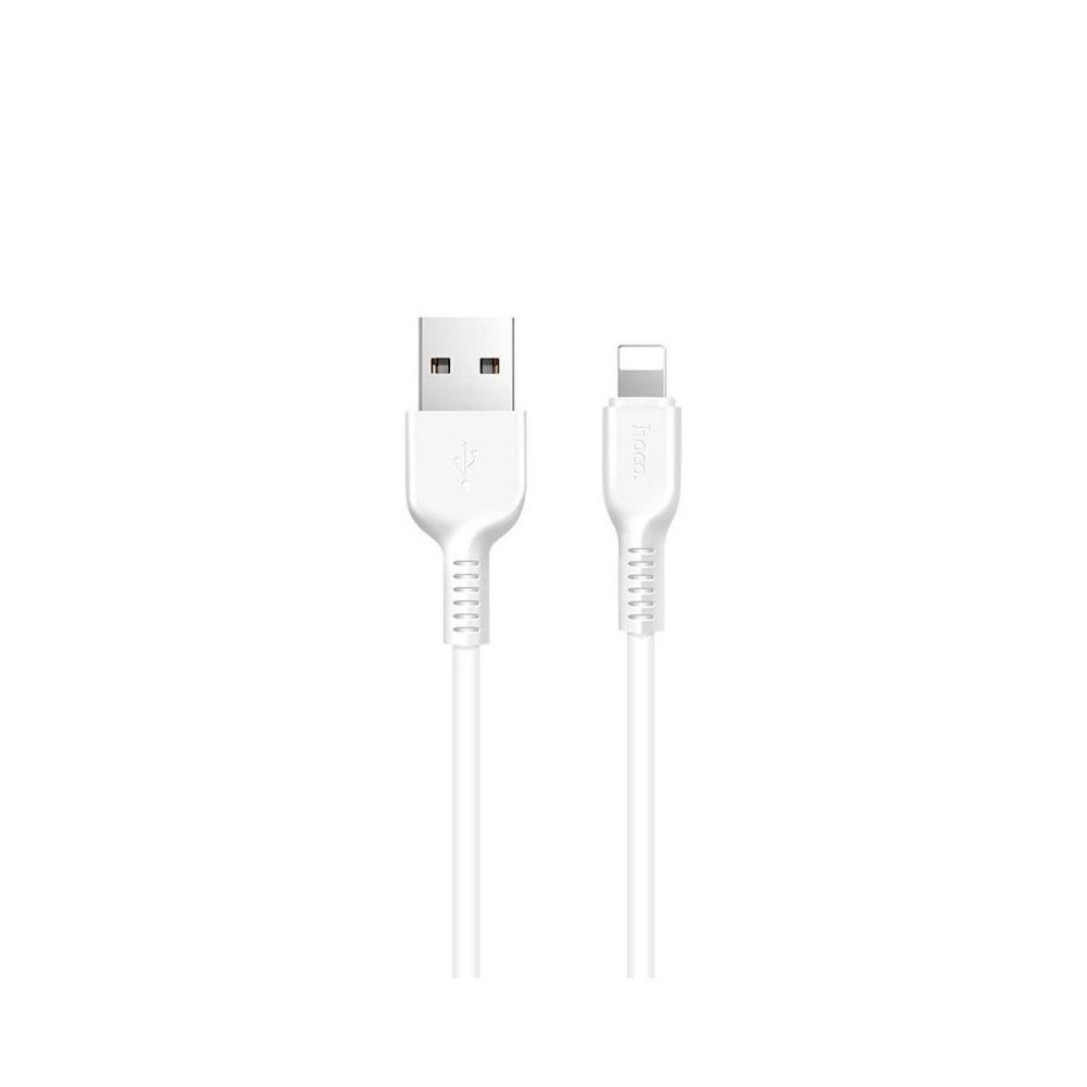 HOCO Flash nabíjecí datový kabel pro iPhone Lightning 8-pin X20 1 metr bílý