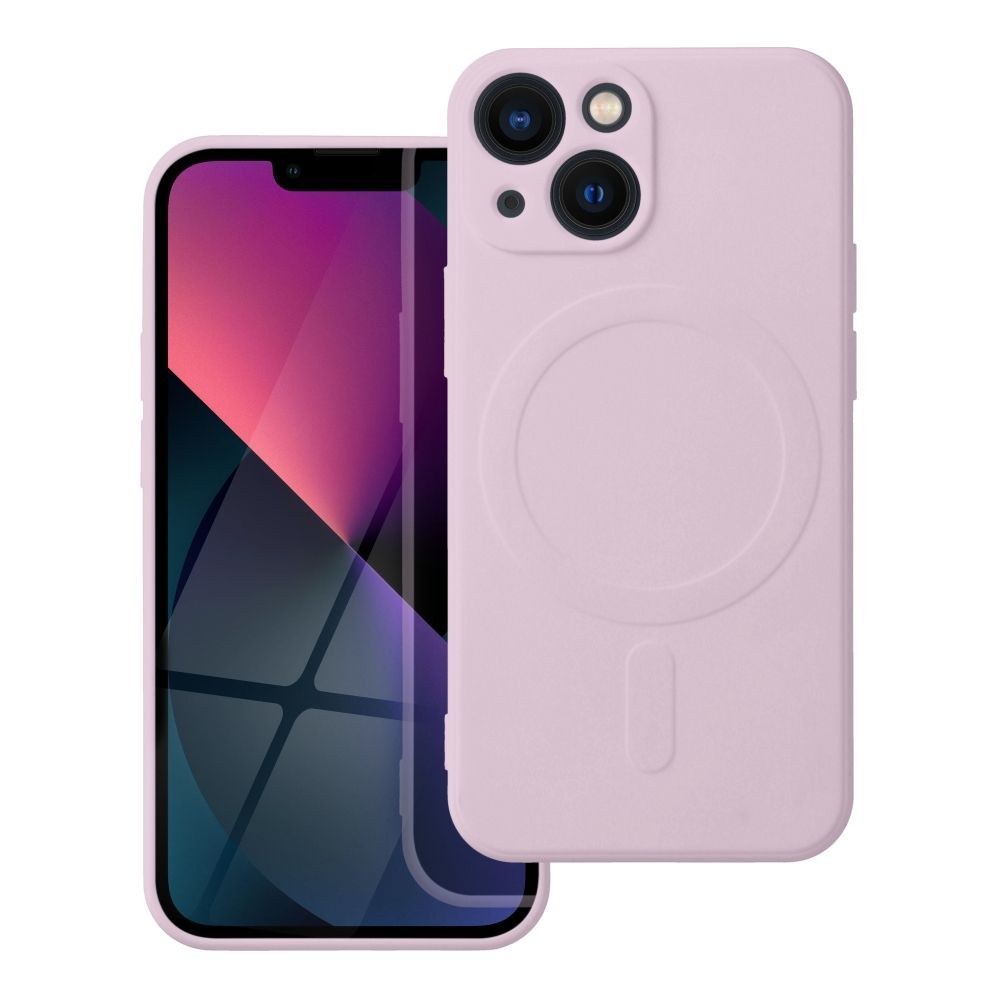 Silikonové pouzdro Mag Cover pro IPHONE 13 MINI růžové