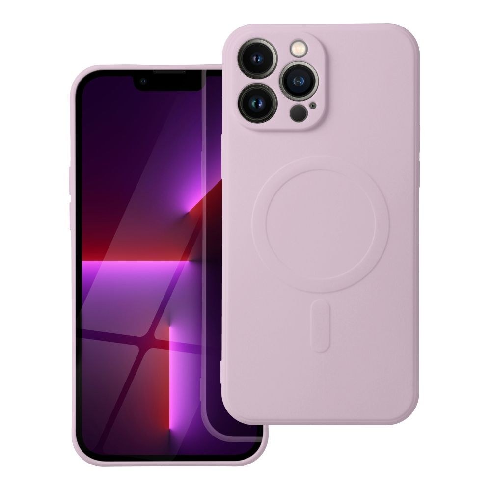 Silikonové pouzdro Mag Cover pro IPHONE 13 PRO MAX růžové