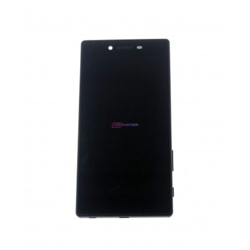 Sony Xperia Z5 Premium E6853 - LCD + dotyková deska + přední kryt černá - originální