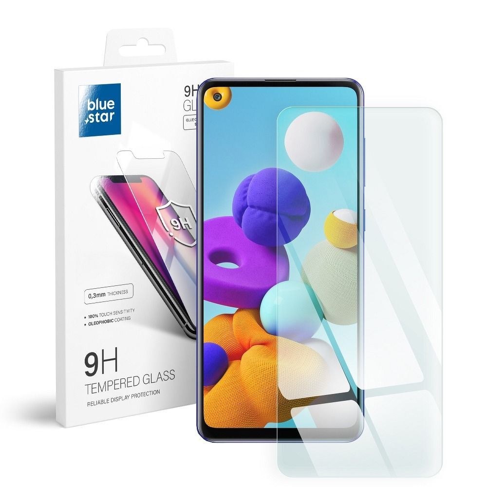 Tvrzené sklo Blue Star - Samsung Galaxy A21s