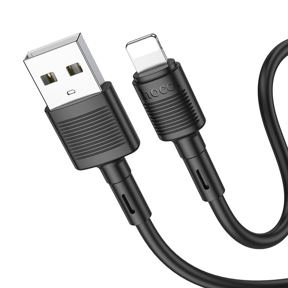 HOCO kabel USB do iPhone Lightning 8-pin 2,4A Victory X83 1m black