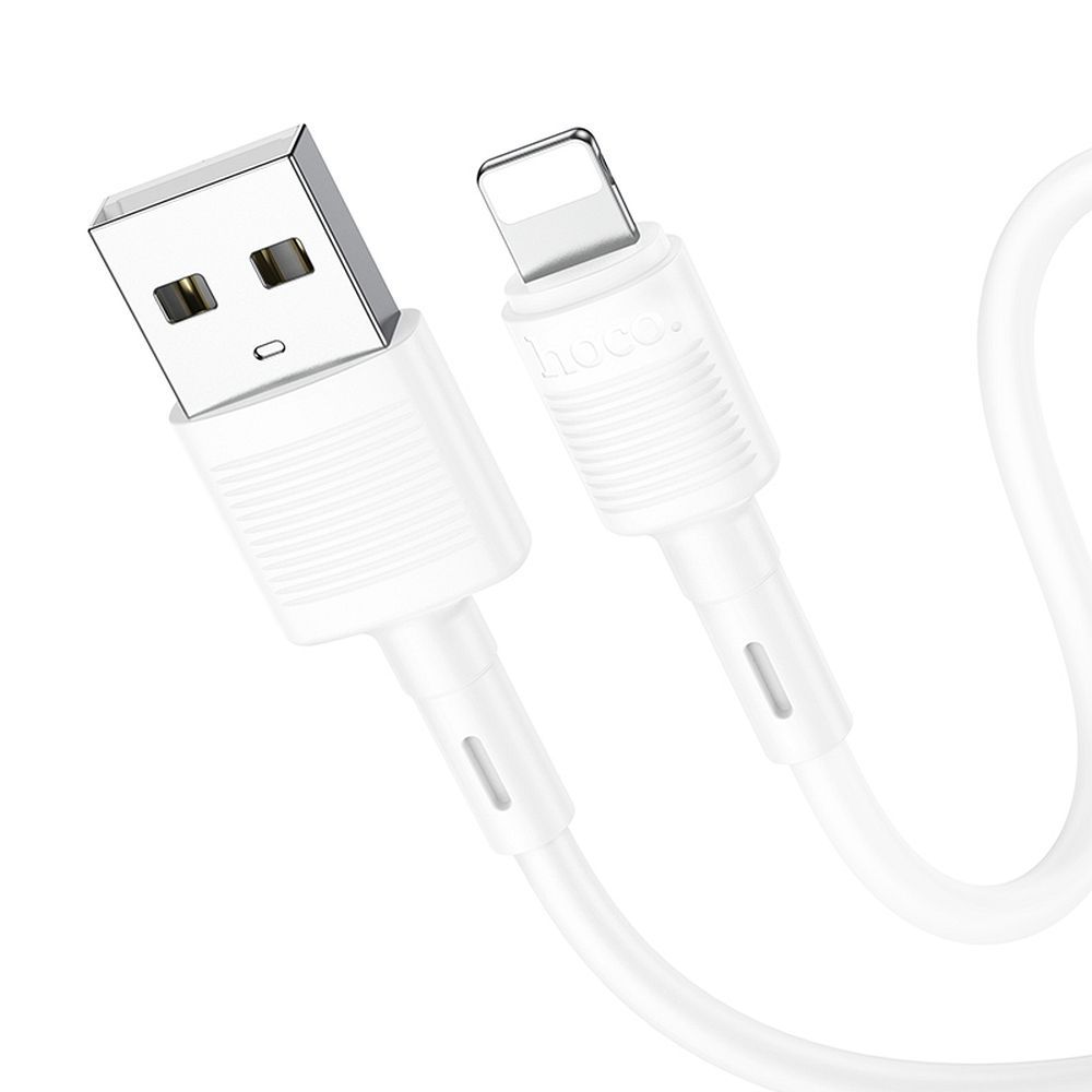 HOCO kabel USB do iPhone Lightning 8-pin 2,4A Victory X83 1m bílý