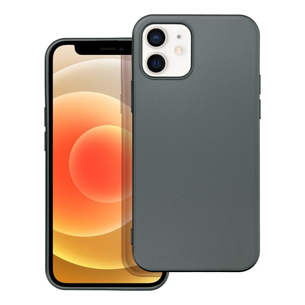 SILICONE COVER pouzdro pro IPHONE 12 / 12 PRO šedé