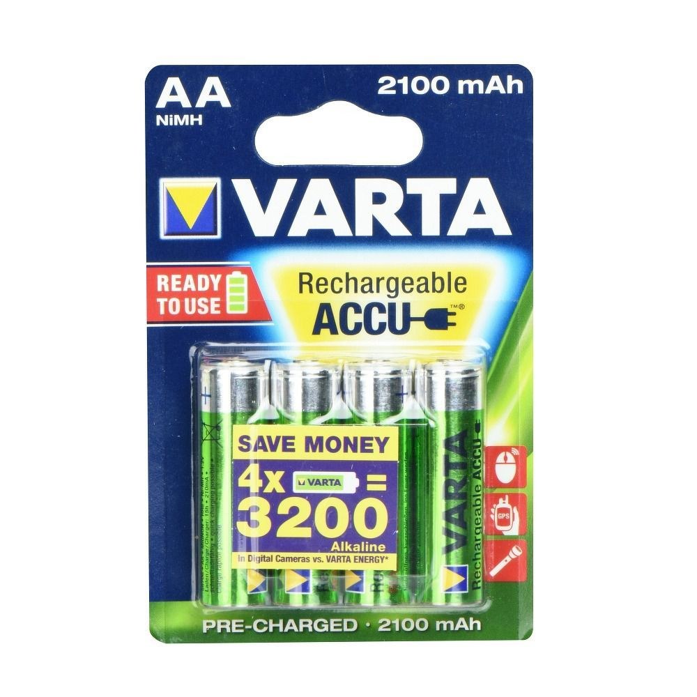 Nabíjecí baterie Varta R6 2100 mAh (AA) 4 ks