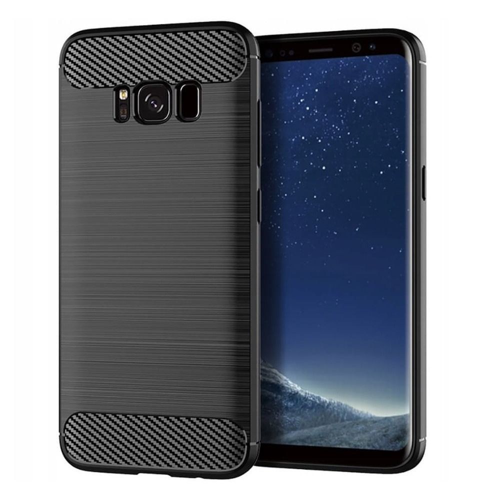 Pouzdro CARBON pro SAMSUNG Galaxy S8 černé
