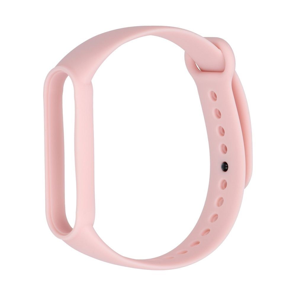 Silikonový pásek pro chytrý náramek Xiaomi Mi Band 3 / 4 / 5 / 6 / 7 růžový (06)