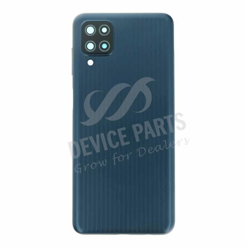 Kryt baterie + zadní čočka fotoaparátu a rámeček pro Samsung Galaxy M12 Black Originál
