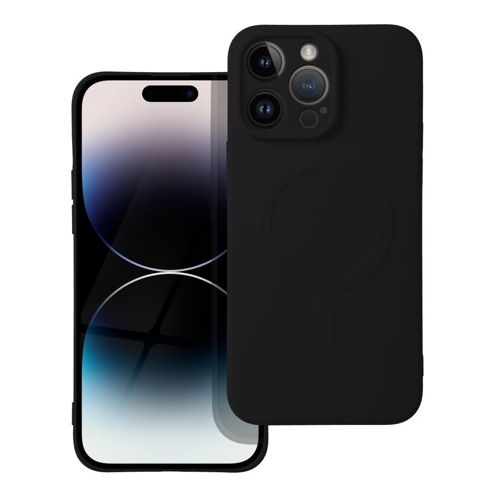 Silikonové pouzdro Mag Cover pro IPHONE 14 PRO MAX černé