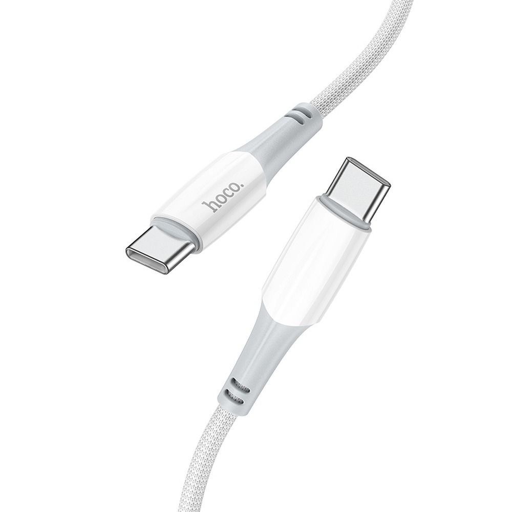 HOCO kabel Typ C až Typ C Napájení PD60W 3A Ferry X70 1m bílý