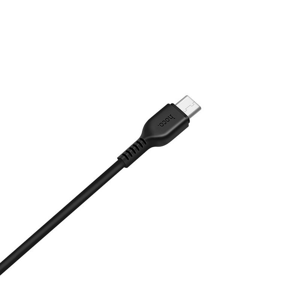HOCO kabel USB X13 Easy charge nabíjecí kabel Type-c black 1 metr