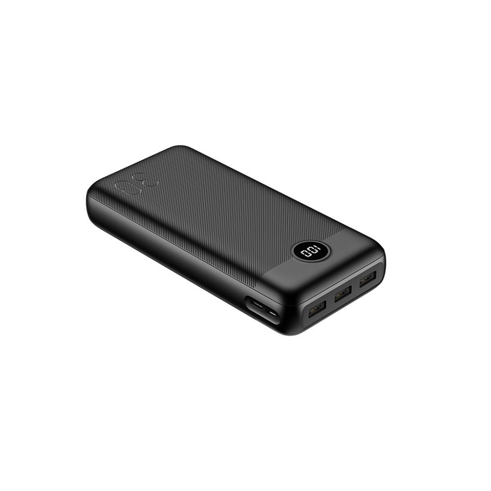 Power banka VEGER L30 - 30 000mAh LCD Quick Charge PD20W černá