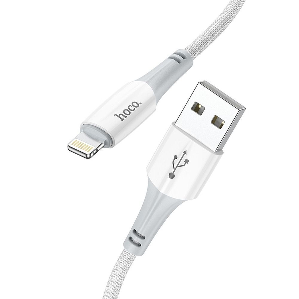 HOCO kabel USB to iPhone Lightning 8-pin 2,4A Ferry X70 1m bílý