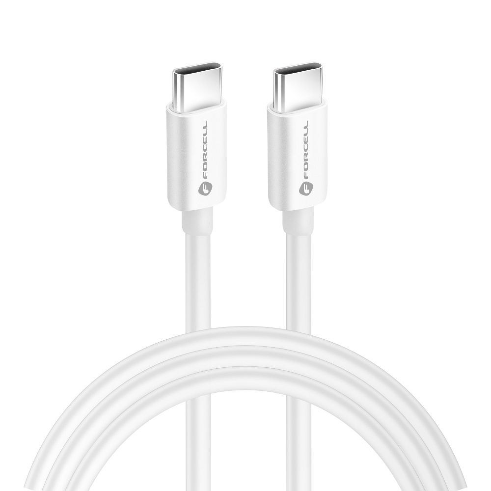 Kabel Typ C do Typ C QC4.0 5A/20V PD100W C339 2m bílý