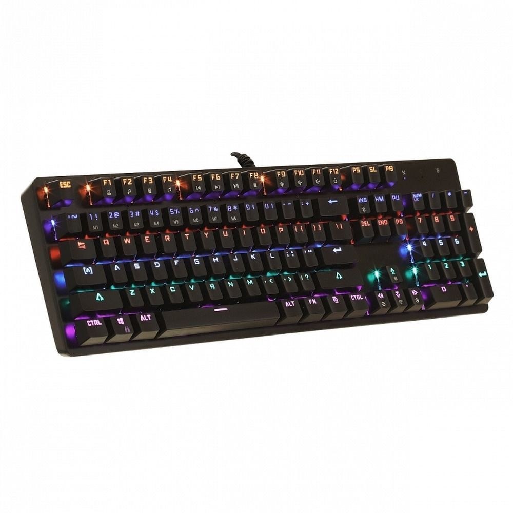 Mechanická klávesnice s LED AK-51 USB