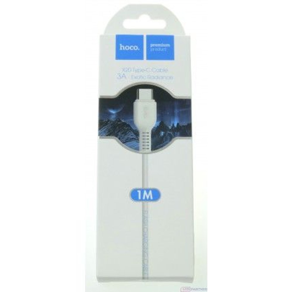 Hoco. Nabíjecí kabel X20 typ-c 1m bílý