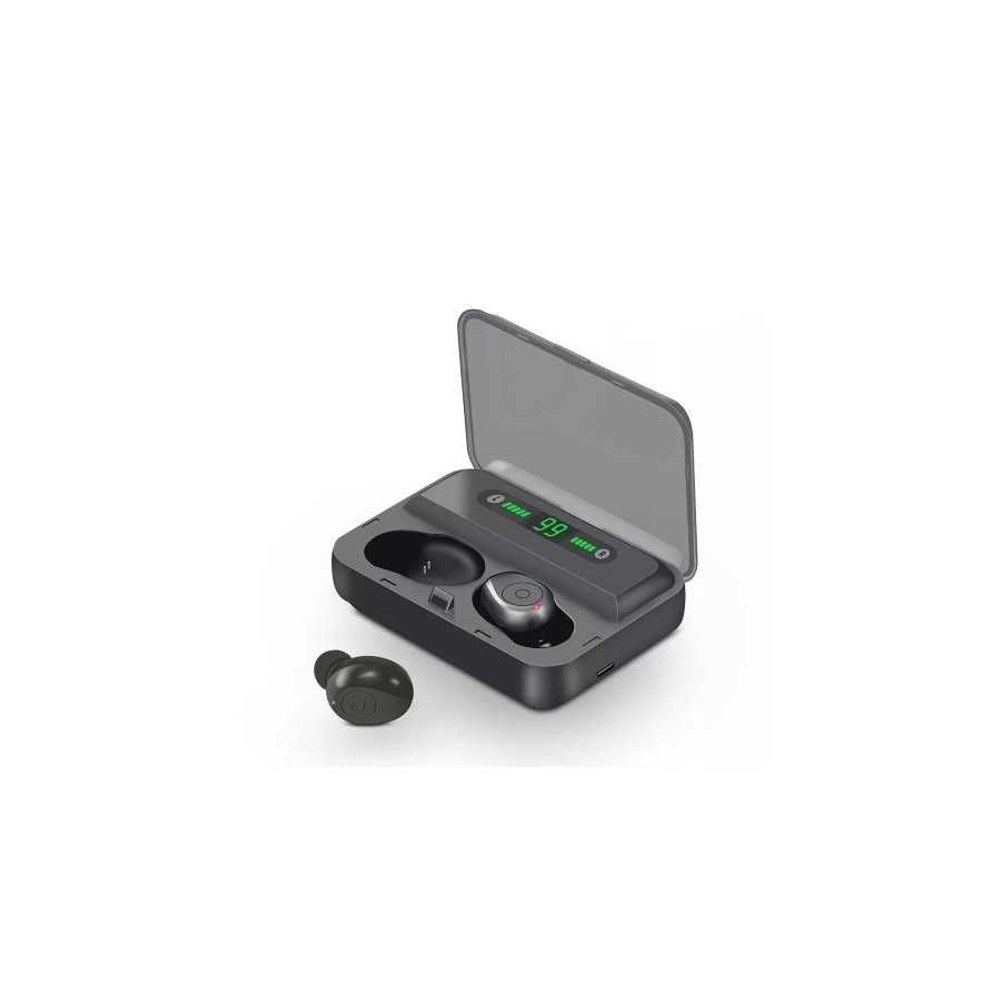 Sluchátka BLUETOOTH 5.0 F9 TWS stereo black