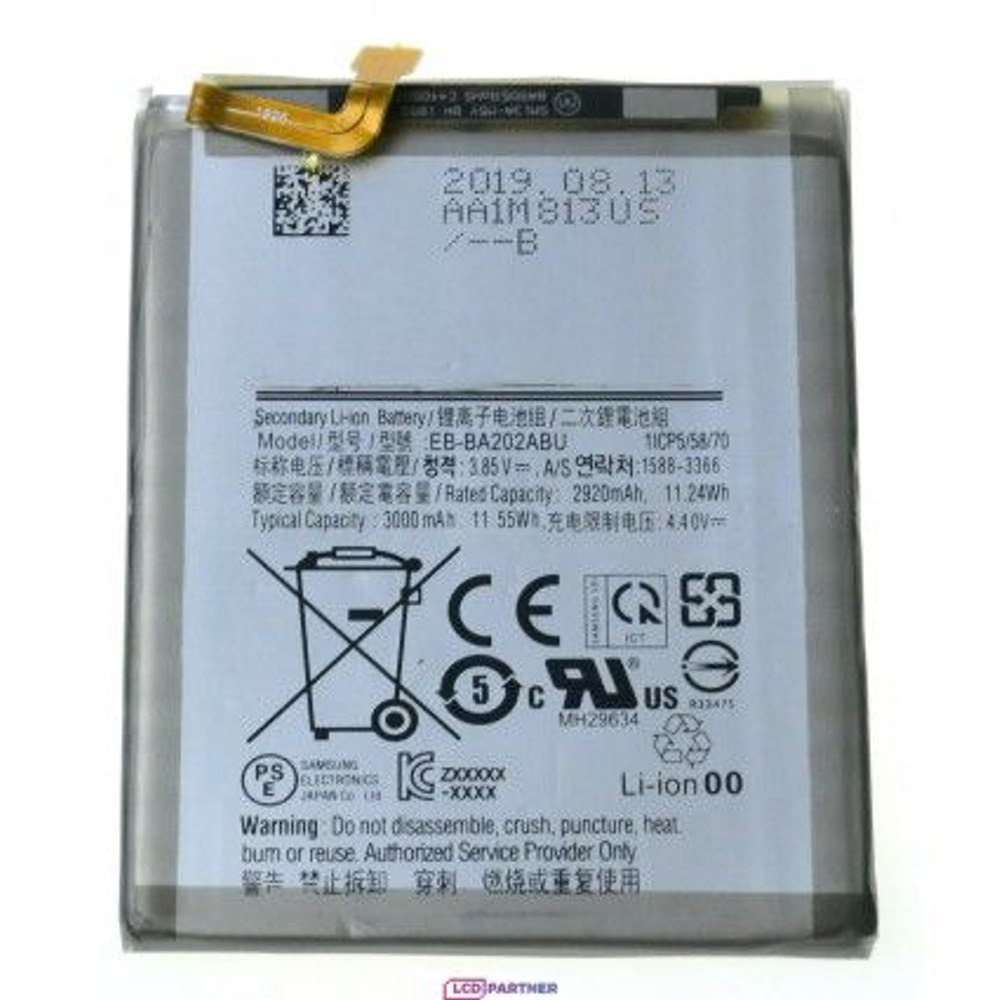 Samsung Galaxy A20e SM-A202F Baterie-EB-BA202ABU