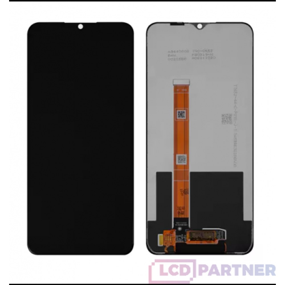 Realme C25Y LCD displej + dotyková deska černá originál