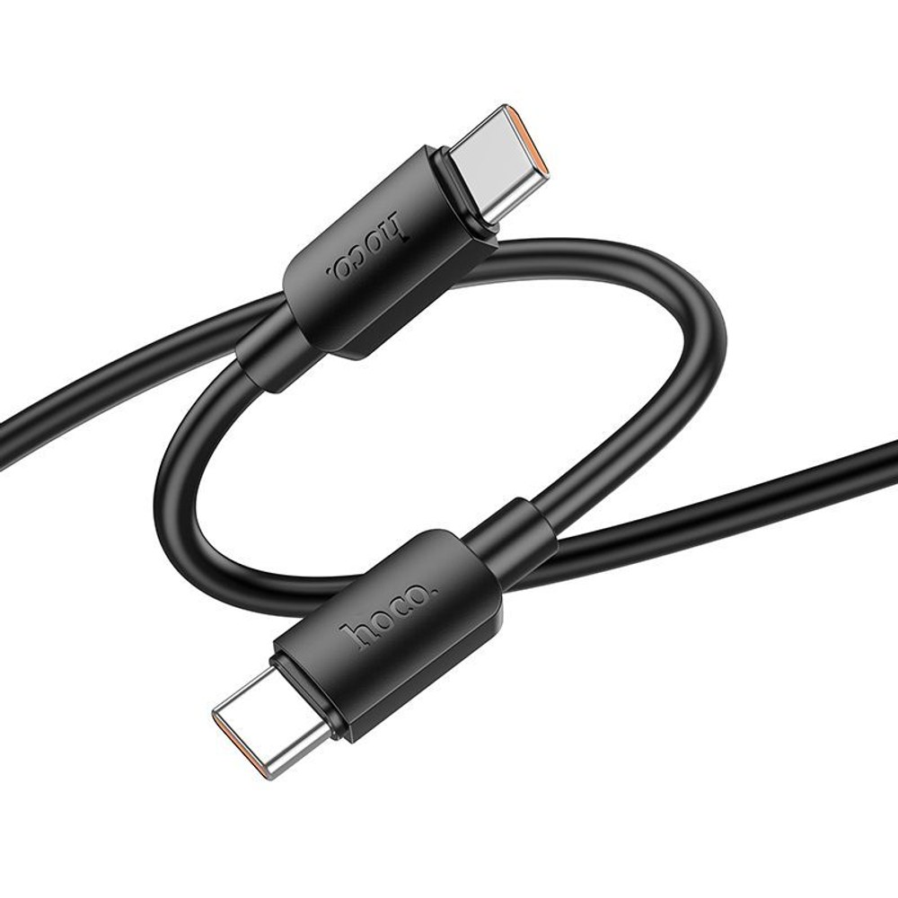 HOCO kabel Typ C až Typ C Hyper PD 100W X96 black