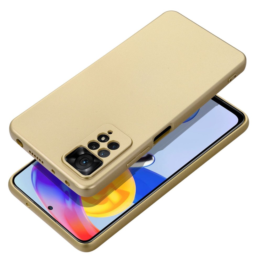 METALICKÉ pouzdro pro XIAOMI Redmi 12C zlaté